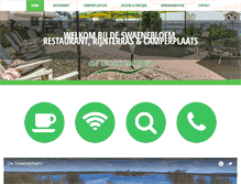 Tablet Screenshot of deswaenebloem.com